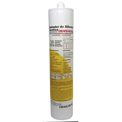 SILICONA ACÉTICA BAÑO COCINA